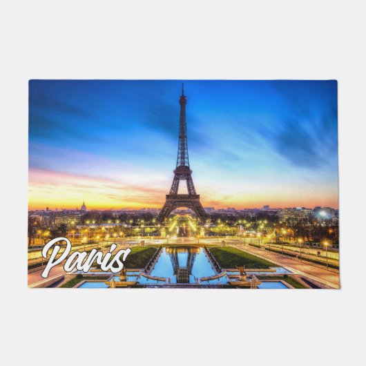 Schönes Paris, Frankreich | Eiffel Tower Fußmatte (Vorderseite)