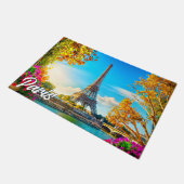 Schönes Paris, Frankreich | Eiffel Tower Fußmatte (Schrägansicht)