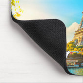 Schönes Paris, Frankreich | Eiffel Tower Mousepad (Ecke)
