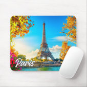 Schönes Paris, Frankreich | Eiffel Tower Mousepad (Mit Mouse)