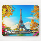 Schönes Paris, Frankreich | Eiffel Tower Mousepad (Vorne)