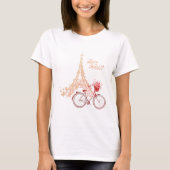 Schönes Paris  T-Shirt (Vorderseite)