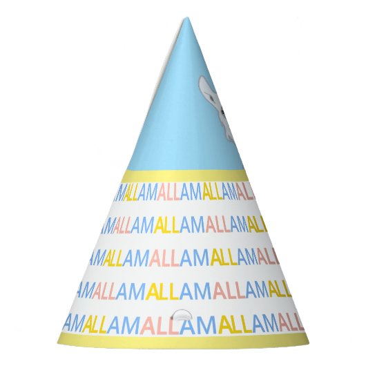 Schönes Party Llama Partyhütchen (Links)