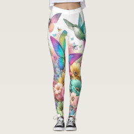 Schönes pastellfarbenes Design - Natur inspiriert Leggings