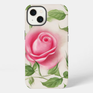 Schönes Pastellmuster der Rose iPhone 13 Hülle