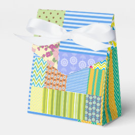 Schönes Patchwork-Design Geschenkschachtel