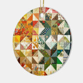Schönes Patchwork Keramikornament (Links)