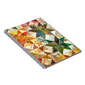 Schönes Patchwork Notizblock (Rechte Seite)