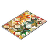 Schönes Patchwork Notizblock (Linke Seite)