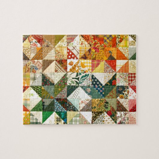 Schönes Patchwork Puzzle (Horizontal)