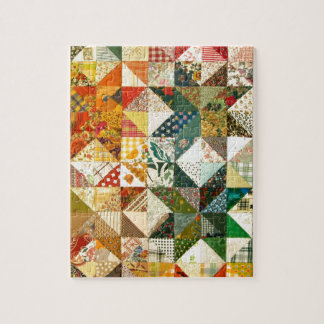 Schönes Patchwork Puzzle