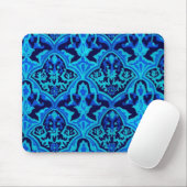 SCHÖNES PATTERIUM - Blau & Schwarz Mousepad (Mit Mouse)