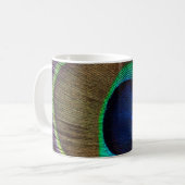 Schönes Peacock Feather Kaffeetasse (Vorderseite Links)