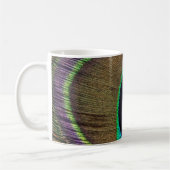 Schönes Peacock Feather Kaffeetasse (Links)