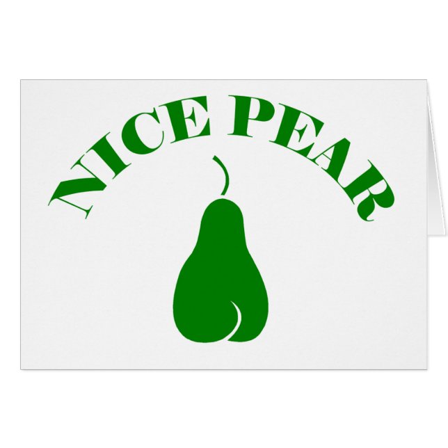 SCHÖNES PEAR (Vorderseite (Horizontal))