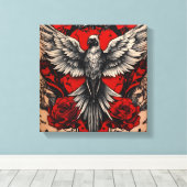 Schönes Penting Leinwanddruck (Insitu (Holzboden))