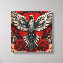 Schönes Penting Leinwanddruck