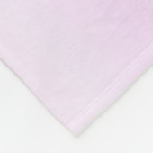 Schönes Perlenherz 30. Hochzeitstag Fleecedecke (Ecke)