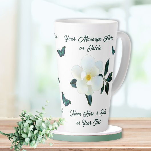 Schönes Personalisiert, Magnolia-Tasse, Schmetterl Milchtasse