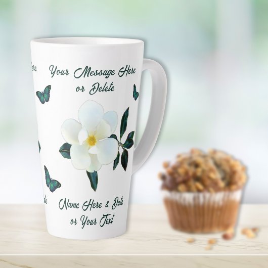 Schönes Personalisiert, Magnolia-Tasse, Schmetterl Milchtasse
