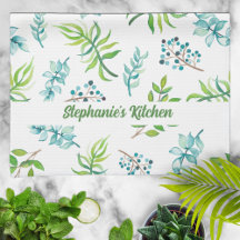 Schönes personalisiertes Aquarell-Blumengarten-Ges