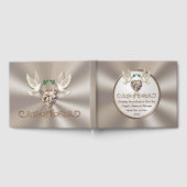 Schönes, Personalisiertes Gästebuch für Hochzeiten (Voll)