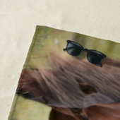 Schönes Personalisiertes Handtuch für Pferde (Beispiel)