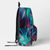 Schönes PfauenFeathers Rucksack (Links)