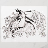 schönes Pferd (Vorderseite)