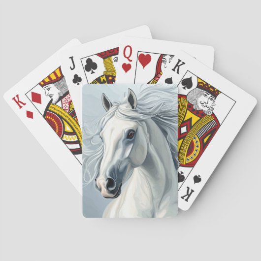 SCHÖNES PFERD #1 SPIELKARTEN (Rückseite)