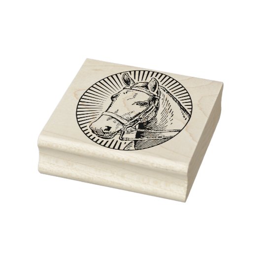 Schönes Pferd Gummistempel (Stempel)