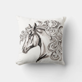 schönes Pferd Kissen