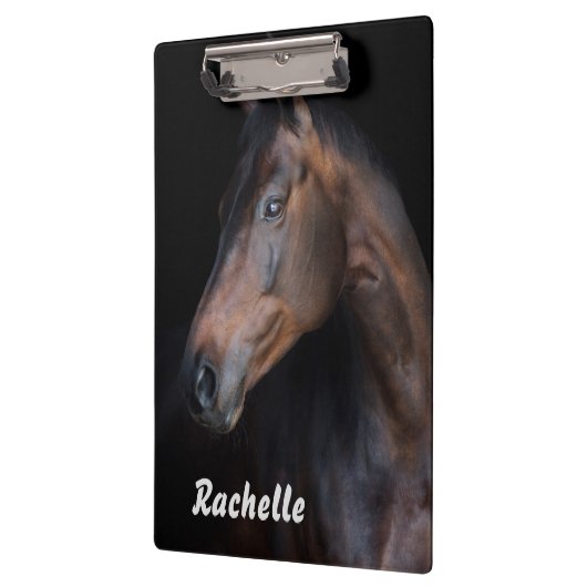 Schönes Pferd Klemmbrett (Links)