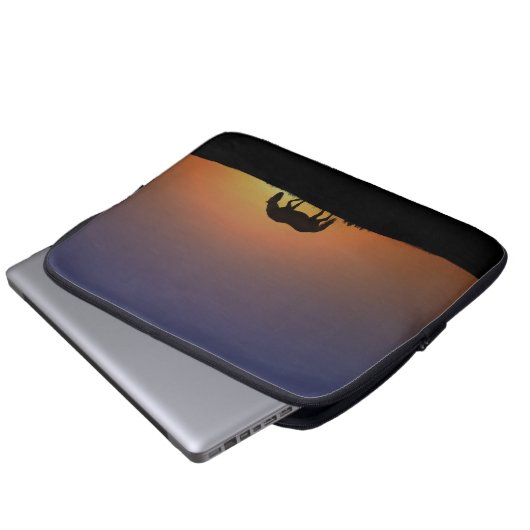 Schönes Pferd Laptop-Sieb Laptopschutzhülle (Vorne Knopf)