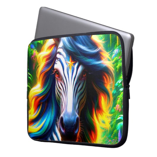 Schönes Pferd Laptopschutzhülle (Vorderseite Links)