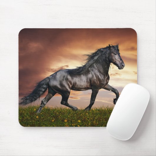 Schönes Pferd Mousepad (Mit Mouse)