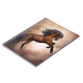 Schönes Pferd Notizblock (Linke Seite)