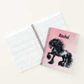 Schönes Pferd Notizblock (Innenseite)