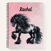 Schönes Pferd Notizblock (Vorderseite)