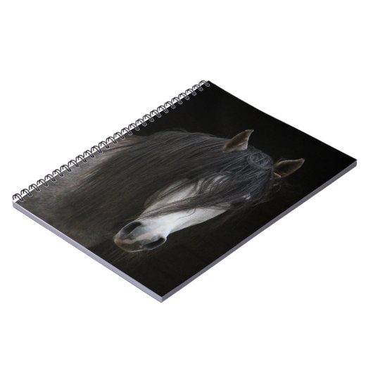 Schönes Pferd Notizblock (Linke Seite)