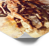 schönes Pferd Poster (Ecke)