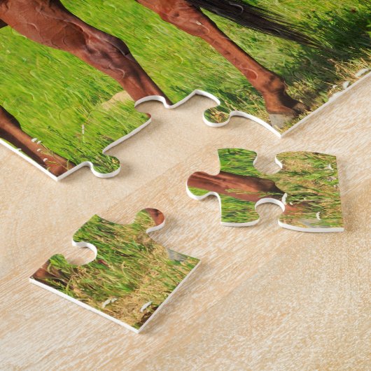 Schönes Pferd Puzzle (Seite)
