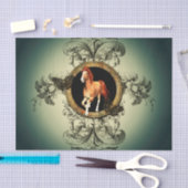 Schönes Pferd Seidenpapier (Handwerk)