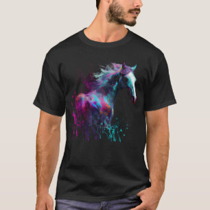 Schönes Pferd Splash Reitsport Pferdetrainer 2 T-Shirt