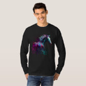 Schönes Pferd Splash Reittrainer 2 T-Shirt (Vorne ganz)