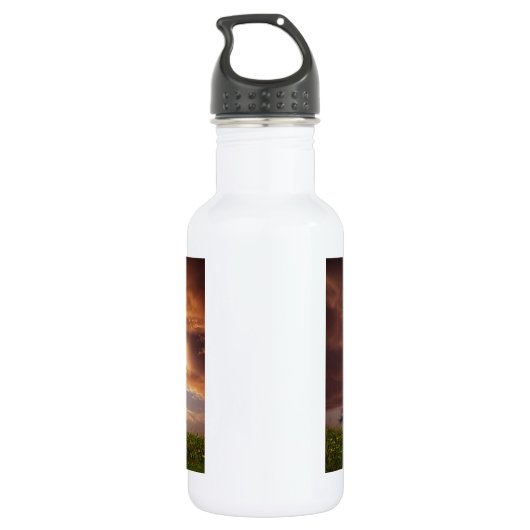 Schönes Pferd Trinkflasche (Rückseite)