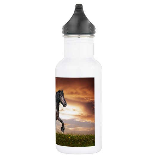 Schönes Pferd Trinkflasche (Rechts)