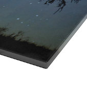 Schönes Pferd- und Mondschneidbrett Schneidebrett (Ecke)