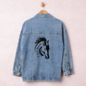 Schönes Pferdedesign Denim Jacket Jeansjacke (Hangar)