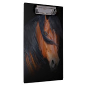 Schönes Pferdekopf Zwischenablage Klemmbrett (Rechts)